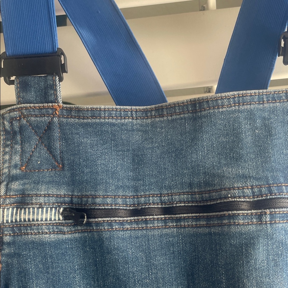 Blue Denim Jumpsuit - Picture 3 of 8